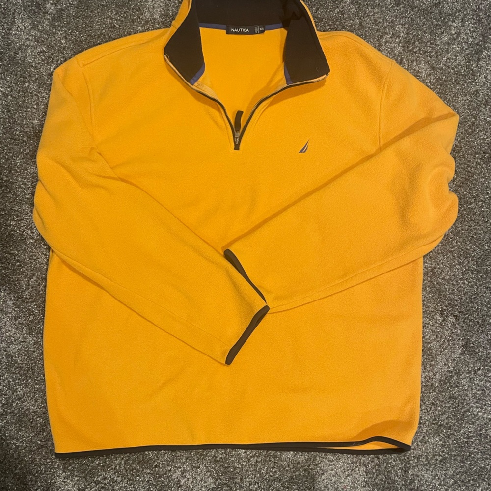Men’s NAUTICA XXL zip up fleece pullover ❄️